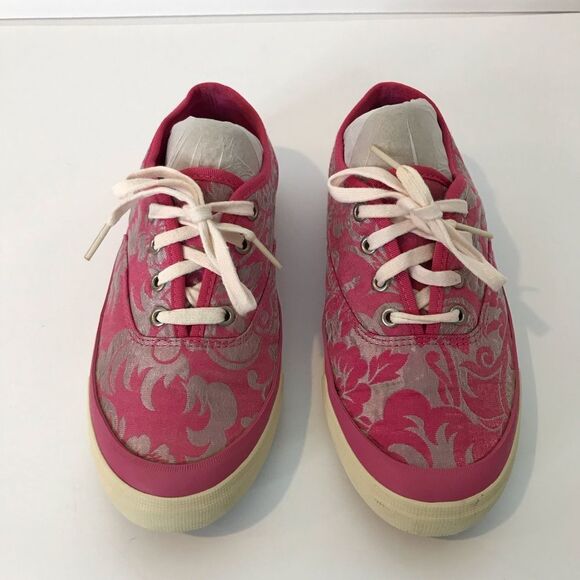 Y2K Glittery Floral Keds sz 6.5 - Picture 4 of 10